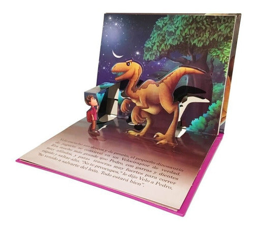 VELO, EL VELOCIRAPTOR SALVA  A PEDRO