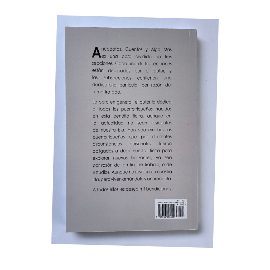 ANECTODA, CUENTOS Y ALGO MÁS